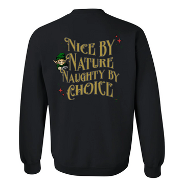 Naughty By Choice Unisex Crewneck Pullover