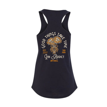 Good Things Take Time Women's Racerback Tank